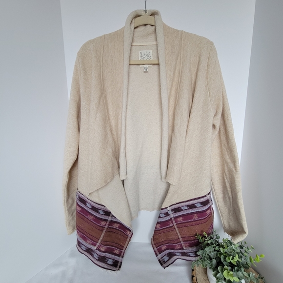 Billabong Flyaway Cardigan Raw Edge Large ๐5X Host Pick๐ - Picture 11 of 11